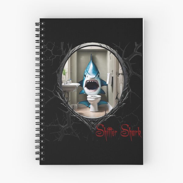 Item preview, Shitter Shark designed and sold by FatCatStudios.