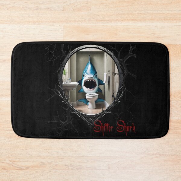 Item preview, Shitter Shark designed and sold by FatCatStudios.