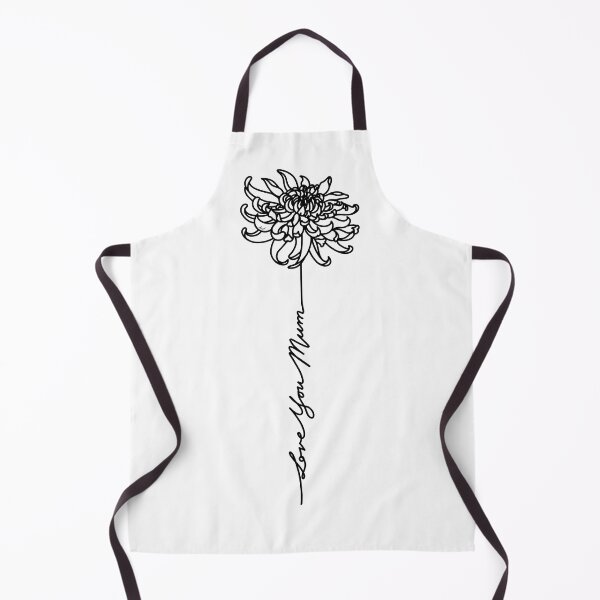 Item preview, Love You Mum - Mothers Day Chrysanthemum Flower - Commonwealth Spelling designed and sold by Amanda Lucas.