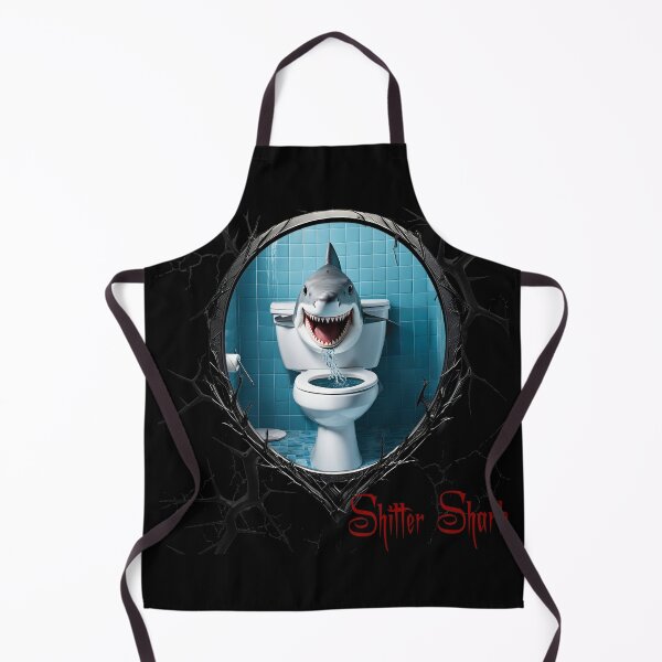 Item preview, Shitter Shark designed and sold by FatCatStudios.