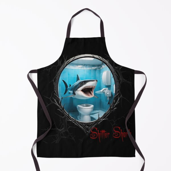 Item preview, Shitter Shark designed and sold by FatCatStudios.