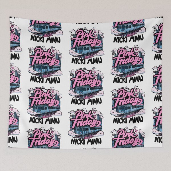 Item preview, Pink Friday 2, Nicki Minaj, subway & hearts designed and sold by altbarbzz.