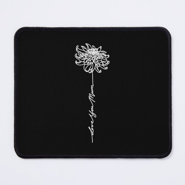 Item preview, Love You Mum - Mothers Day Chrysanthemum Flower - Commonwealth Spelling designed and sold by Amanda Lucas.