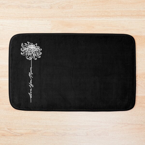 Item preview, Love You Mum - Mothers Day Chrysanthemum Flower - Commonwealth Spelling designed and sold by Amanda Lucas.