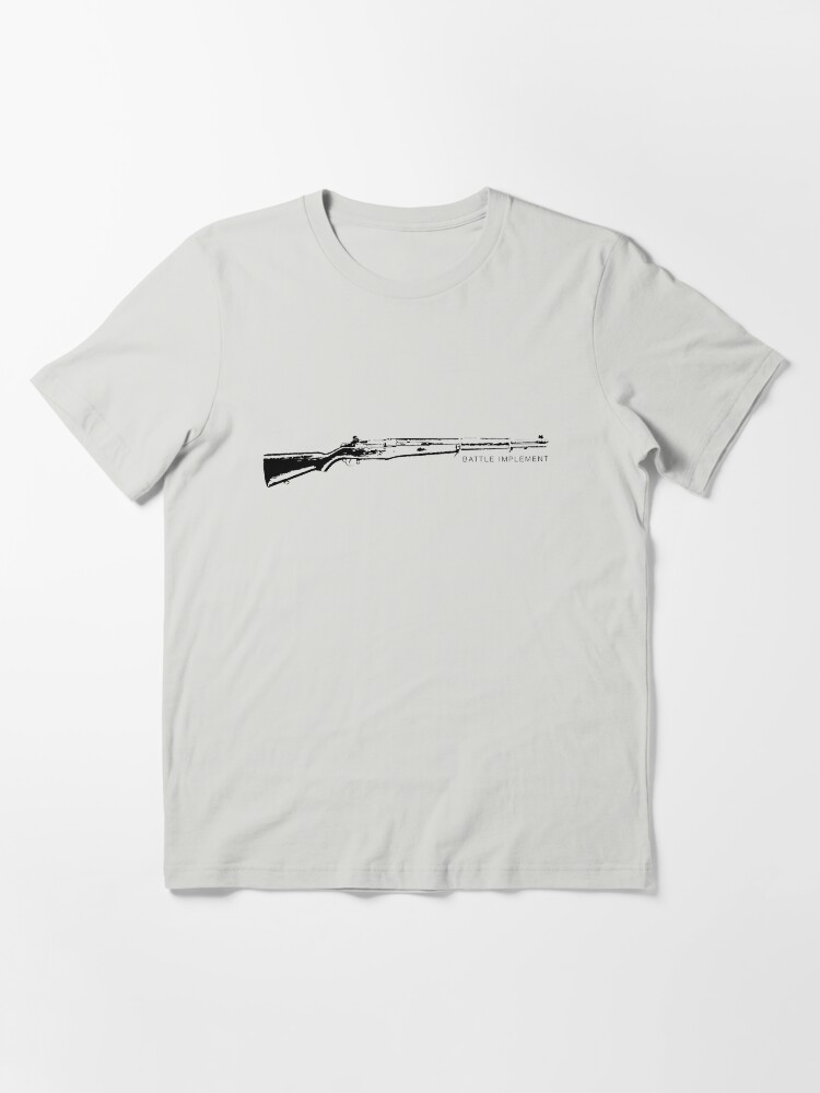"M1 Garand Battle Implement" Tshirt for Sale by nothinguntried Redbubble m1 garand t