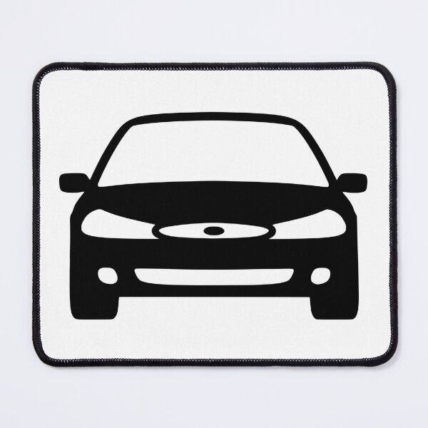 Item preview, Ford Mondeo Mk2 silueta delantera negra designed and sold by EdimDesign.