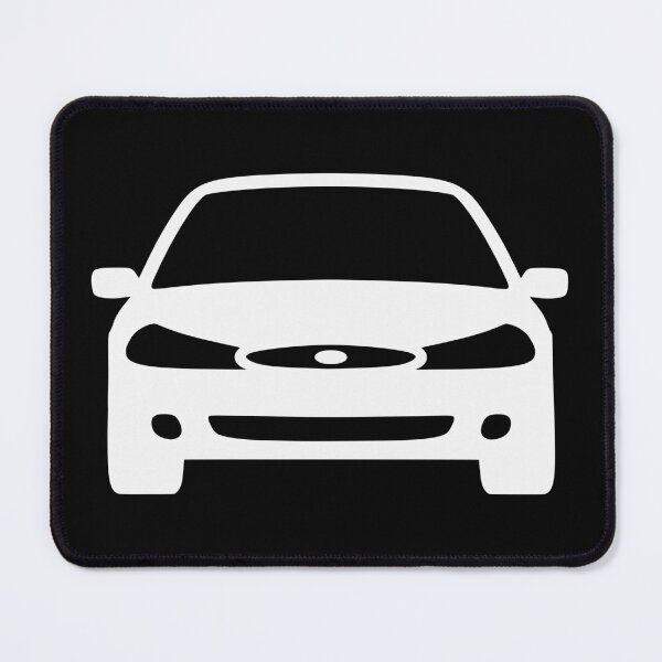 Item preview, Ford Mondeo Mk2 front black silhouette designed and sold by EdimDesign.