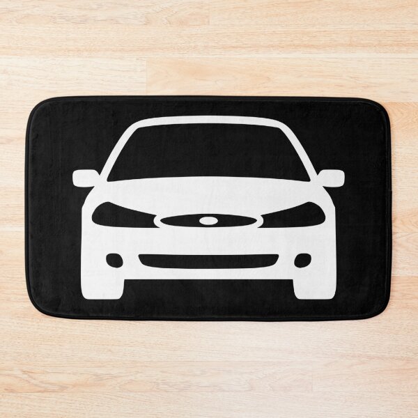 Item preview, Ford Mondeo Mk2 front black silhouette designed and sold by EdimDesign.