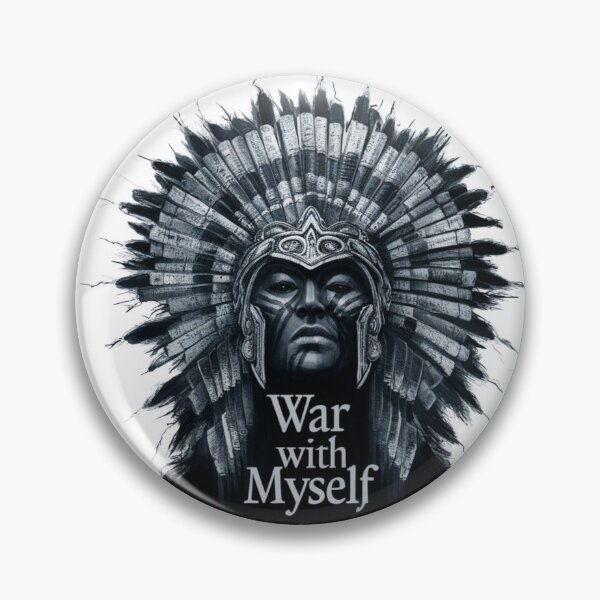 Item preview,  War With Myself: Visual Expression of Inner Struggles designed and sold by Colorful-Garden.