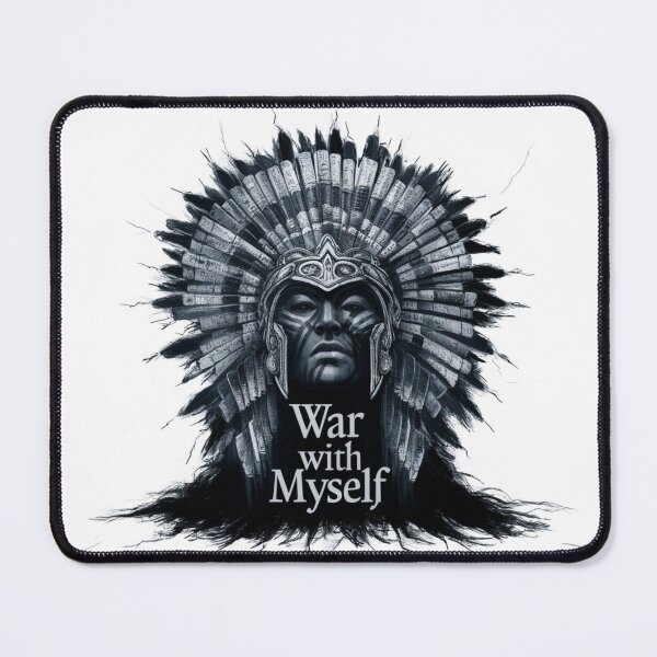 Item preview, War With Myself: Visual Expression of Inner Struggles designed and sold by Colorful-Garden.