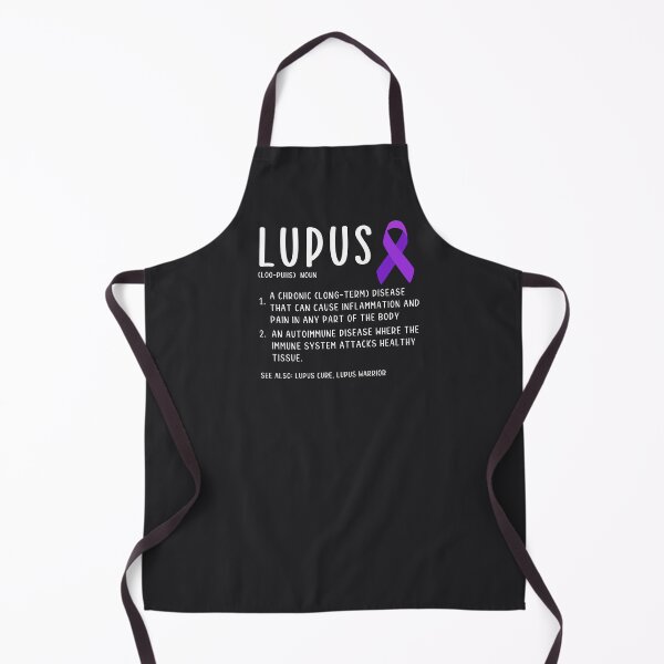Item preview, Lupus Awareness Purple Ribbon Definition designed and sold by HowToCanadian.