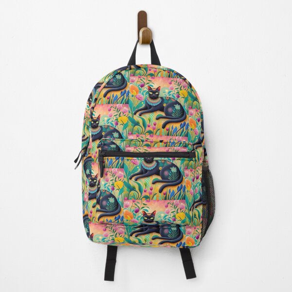 Item preview, Inspired By Gustav Klimt Garden Cat designed and sold by Tamas Das.