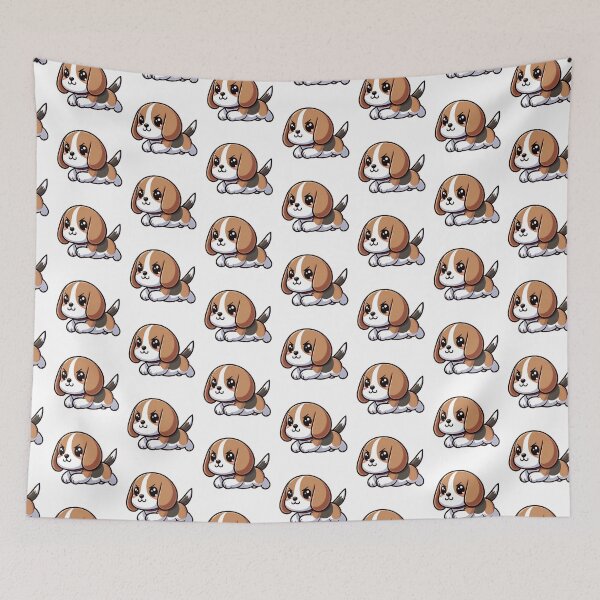Artikelvorschau, Chibi Beagle rennend entworfen und verkauft von City0fDreams.