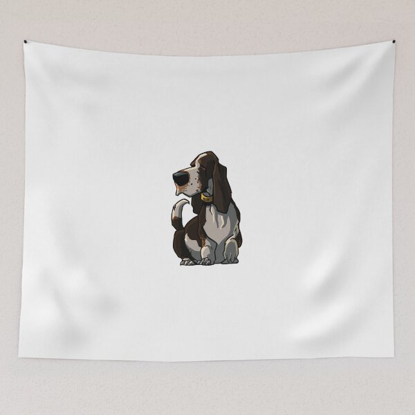 Item preview, Basset Hound Dark Brown designed and sold by szymonoff.