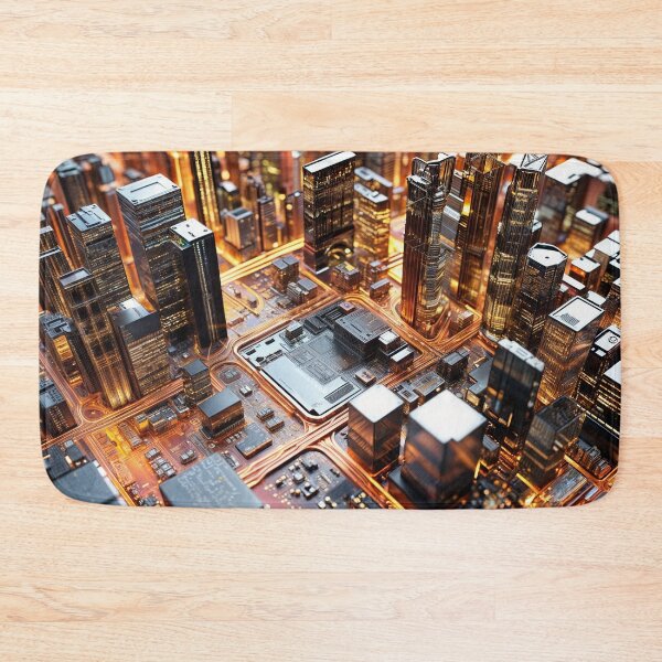 Item preview, mother board city designed and sold by piakestore.