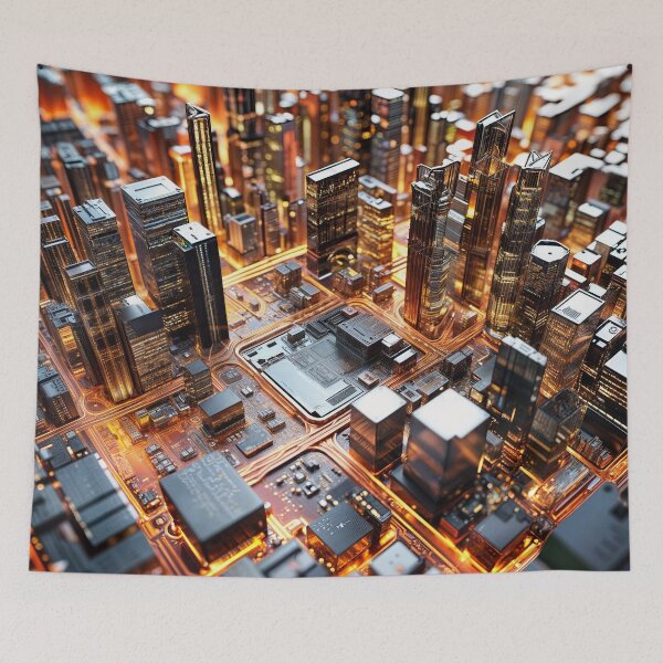 Item preview, mother board city designed and sold by piakestore.