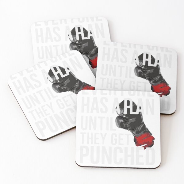 Item preview, everyone has a plan until they get punched in the mouth , funny boxing lover designed and sold by venavar.