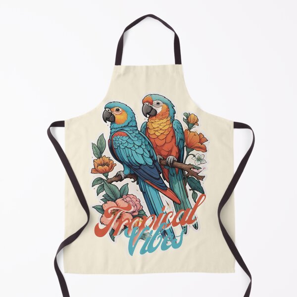 Item preview, Vintage tropical parrots by CallisC Arts ⭐⭐⭐⭐⭐ designed and sold by CallisC-Arts.
