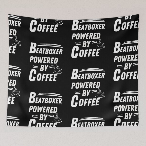 Item preview, Beatboxer powered by coffee designed and sold by annoying-shirts.