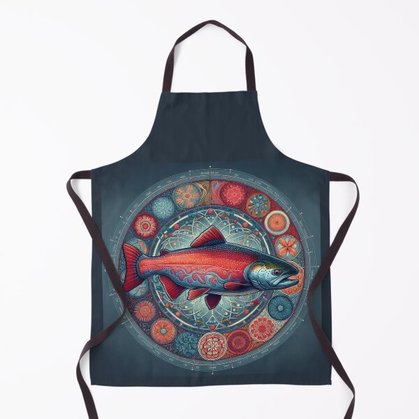 Item preview, Female Sockeye Salmon designed and sold by Catherine Harrison.
