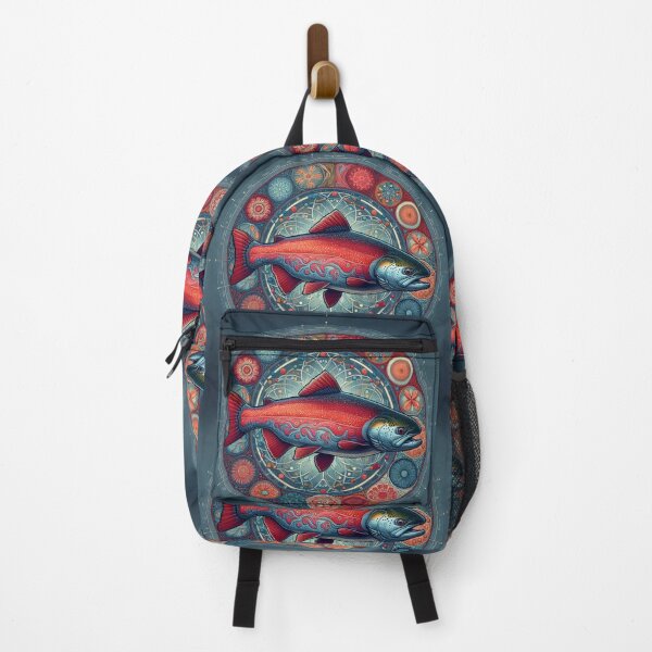 Item preview, Female Sockeye Salmon designed and sold by Catherine Harrison.