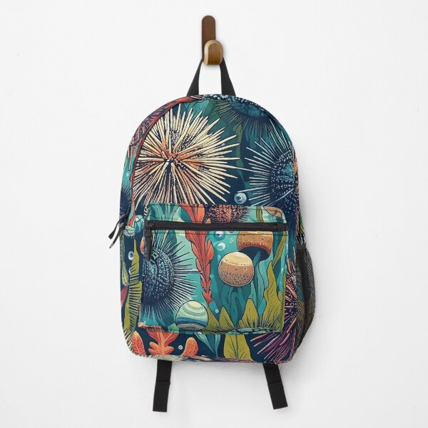 Item preview, Cute Urchins in Kelp Forest designed and sold by EcoArtShop.