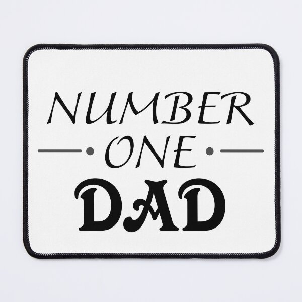 Item preview, Number One Dad: Father's Day Quotes Design designed and sold by Luxuriously.
