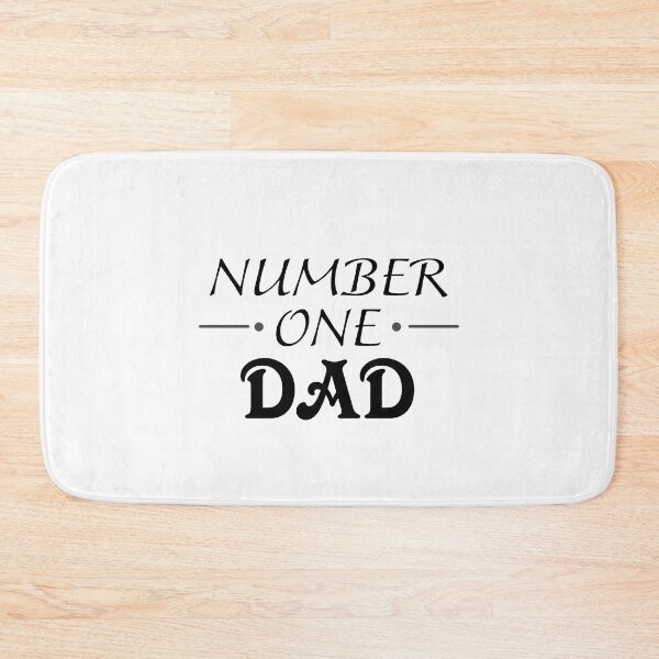 Item preview, Number One Dad: Father's Day Quotes Design designed and sold by Luxuriously.