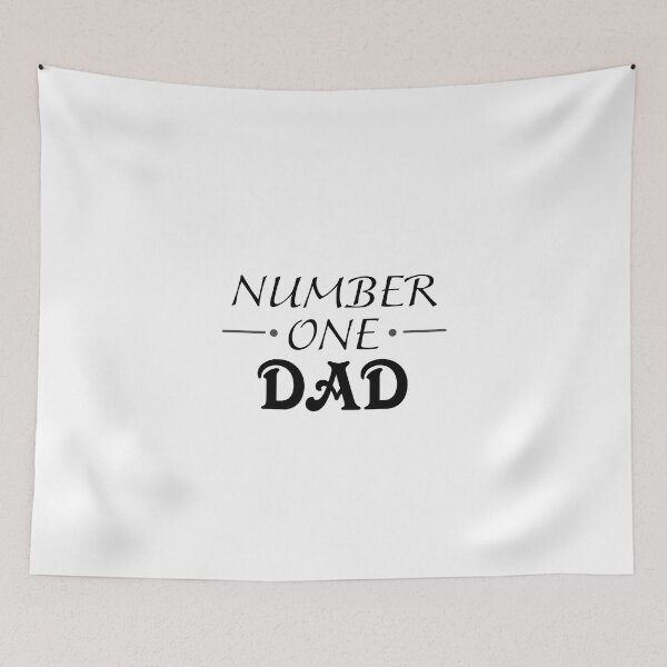 Item preview, Number One Dad: Father's Day Quotes Design designed and sold by Luxuriously.