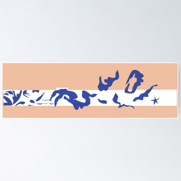 Item preview, The Swimming Pool  - Henri Matisse Poster designed and sold by romeoHellen.