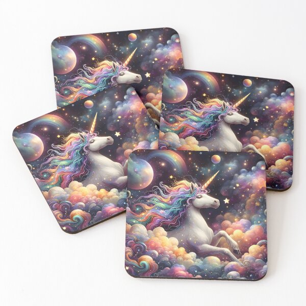 Item preview, unicorn universe galaxy designed and sold by MY COLORING DRAW.