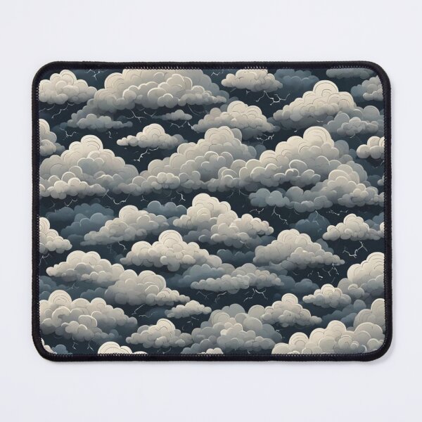 Item preview, Tempestuous Skies. Storm cloud pattern designed and sold by Generic RedHead Designs.