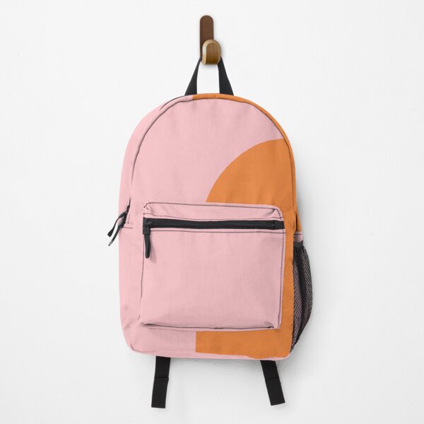 Item preview, Minimal Modern Archway Color Block in Orange and Pink designed and sold by kierkegaard.