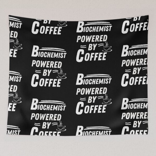 Item preview, Biochemist powered by coffee designed and sold by annoying-shirts.