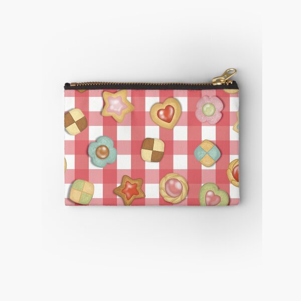 Item preview, Patissier Peach Pastel Minigame Cookies Gingham designed and sold by Juliet Raines.