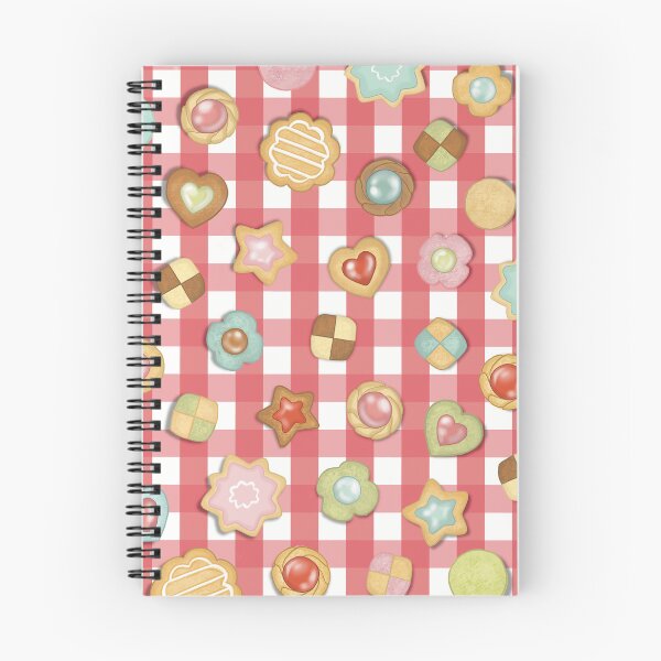 Item preview, Patissier Peach Pastel Minigame Cookies Gingham designed and sold by Juliet Raines.