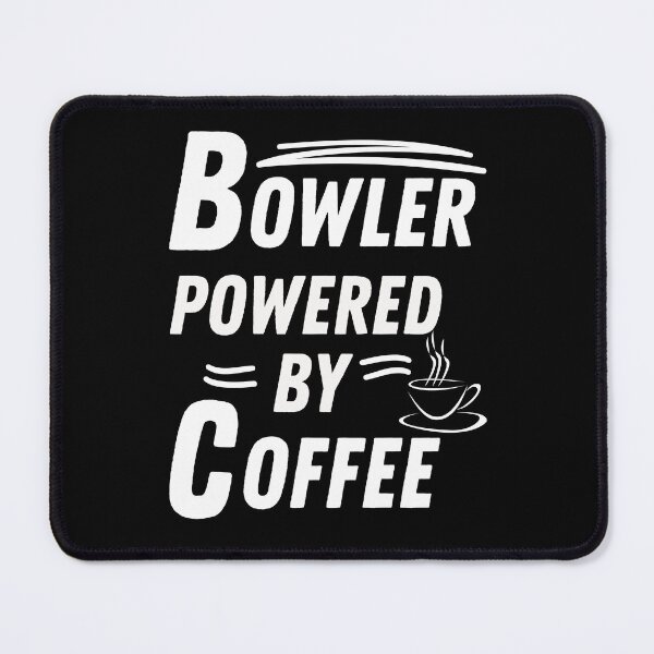 Item preview, Bowler powered by coffee designed and sold by annoying-shirts.