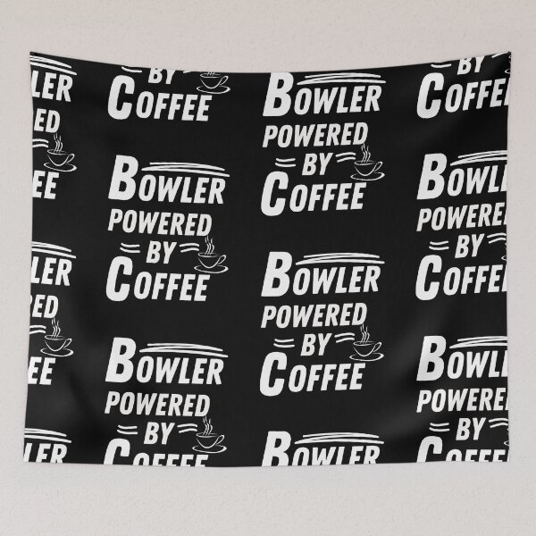 Item preview, Bowler powered by coffee designed and sold by annoying-shirts.