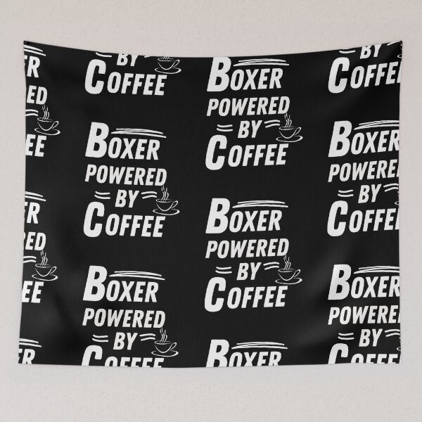 Item preview, Boxer powered by coffee designed and sold by annoying-shirts.