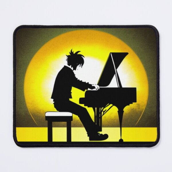 Item preview, Pianist and sunset designed and sold by Artbellachi.