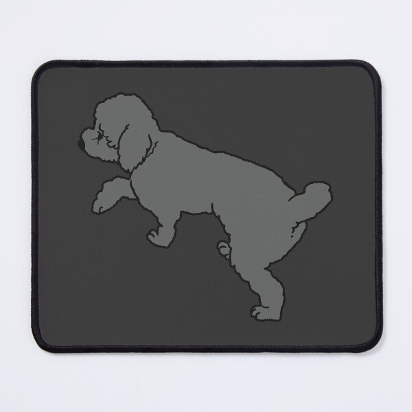 Item preview, silver walking poodle2 designed and sold by Eastspacebubble.
