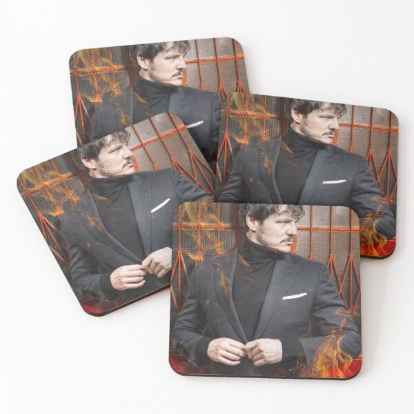 Item preview, Pedro Pascal on Fire designed and sold by ZelleDa.