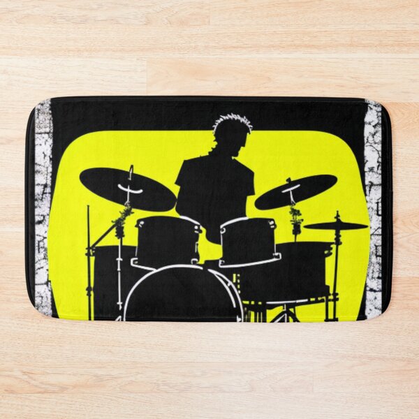 Item preview, Abstract silhouette drummer designed and sold by Artbellachi.
