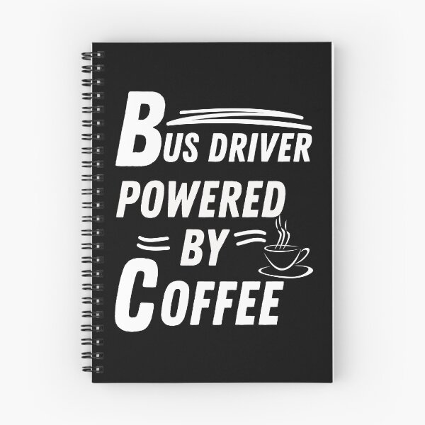 Item preview, Bus driver engineer powered by coffee designed and sold by annoying-shirts.