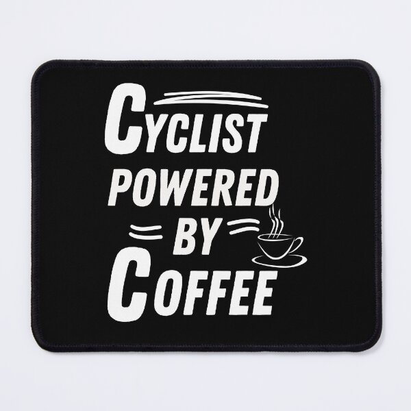 Item preview, Cyclist powered by coffee designed and sold by annoying-shirts.