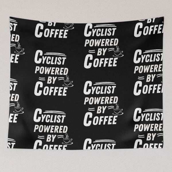 Item preview, Cyclist powered by coffee designed and sold by annoying-shirts.