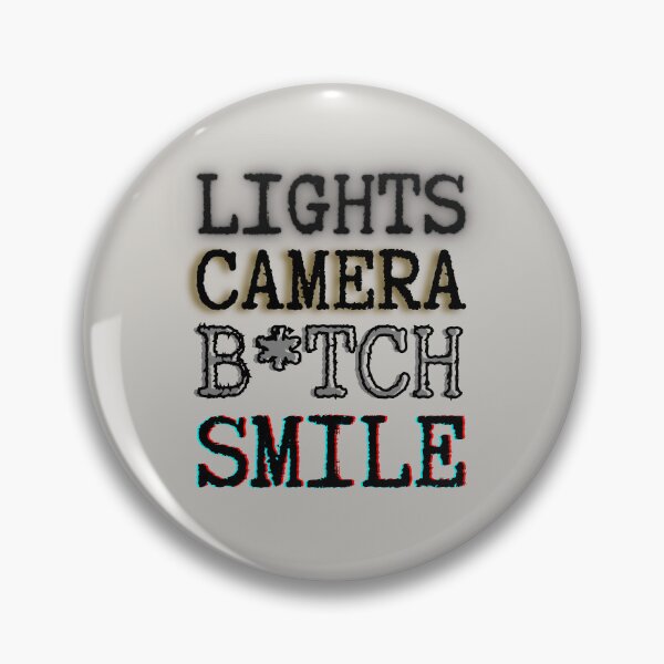 Item preview, LIGHTS CAMERA (clean-ish) designed and sold by Cupcake Design Sh*t.