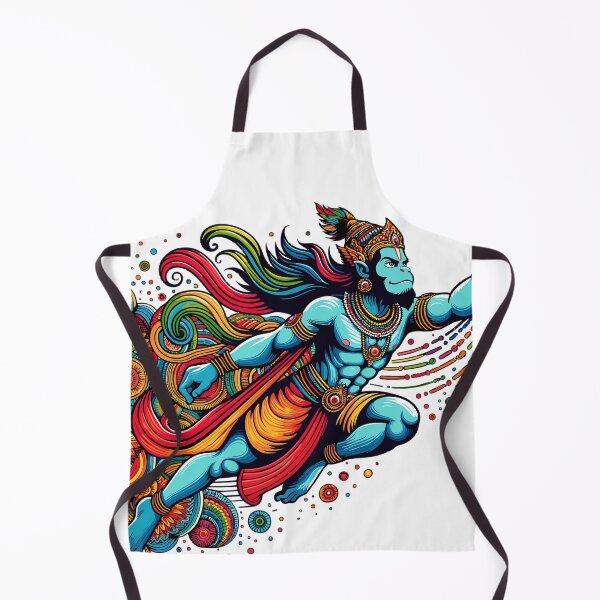 Item preview, Leaping Hanuman - Celebrate the Monkey God's Might designed and sold by CyberWindow.