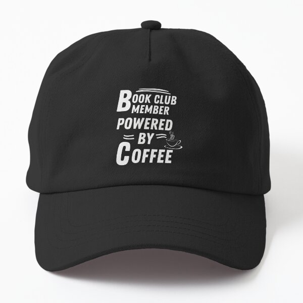 Item preview, book club member powered by coffee designed and sold by annoying-shirts.
