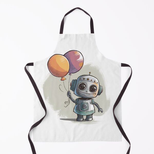 Item preview, An endearing cinematic illustration of a tiny robot designed and sold by brokenpones.